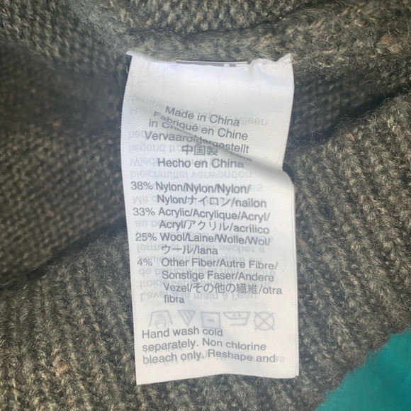 NWT Madewell Donegal Button-Sleeve Sweater Dress in Olive Green Size XXS - Picture 9 of 9